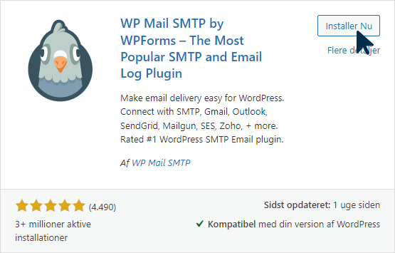 wp mail install plugin